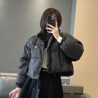 프라다 여성용 패딩 3A489 블랙
