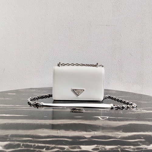 프라다 사피아노 미니백 1BD032 화이트