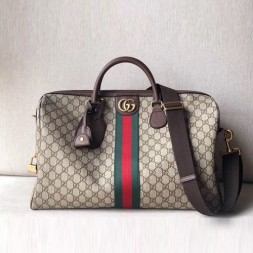 구찌 오피디아 GG 미디엄 캐리온 더플백 547953 브라운