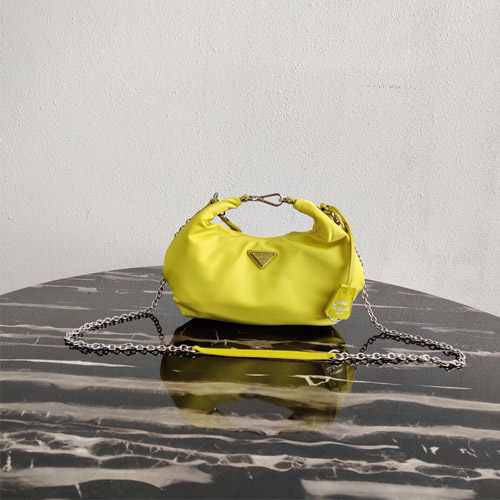 프라다 리에디션 나일론 호보백 1BH172 옐로우