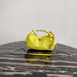 프라다 리에디션 나일론 호보백 1BH172 옐로우