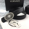 베르사체 신상 벨트 VS-6435-2 블랙 은장