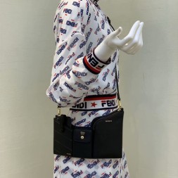 펜디 3 포켓 미니 백 8BS025 블랙