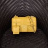 프라다 다이어그램 가죽 미듐 숄더백 1BD108 옐로우 금장