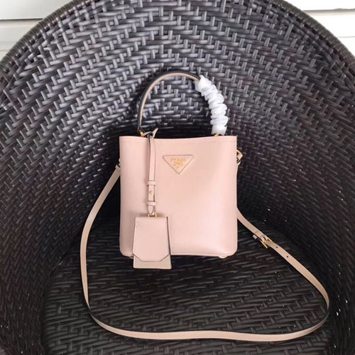 프라다 두블레 버킷백 스몰 1BA217 핑크