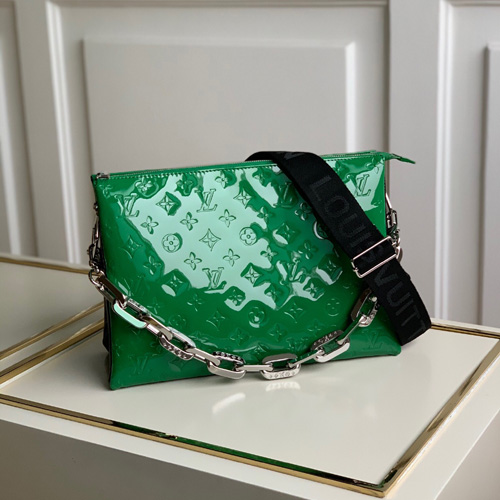 루이비통 에나멜 쿠상 MM M57783 그린