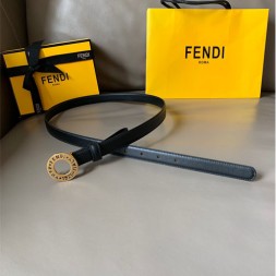 펜디 여성용 신상 벨트 FD2212  블랙  금장