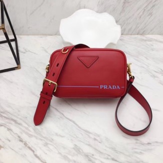 프라다 미라지 레더 숄더백 1BH093 레드