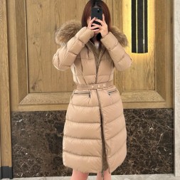 몽클레어 보에딕 롱패딩 MC34731 베이지