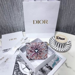 디올 NATURE BALLET 반지갑 S0178 그레이