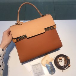 델보 톰페트백 MM AA282110 브라운 투톤