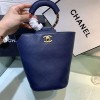 샤넬 크루즈 브레이슬릿 버킷백팩 AS1362 네이비