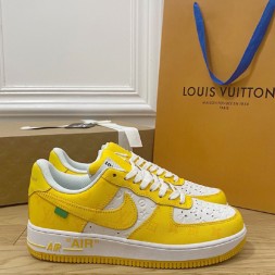 루이비통 나이키 콜라보 남여공용 스니커즈 M0467 옐로우