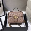 구찌 마몬트 미니 탑핸들백 547260 누드핑크