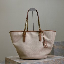 생로랑 캔버스 쇼핑백 791303