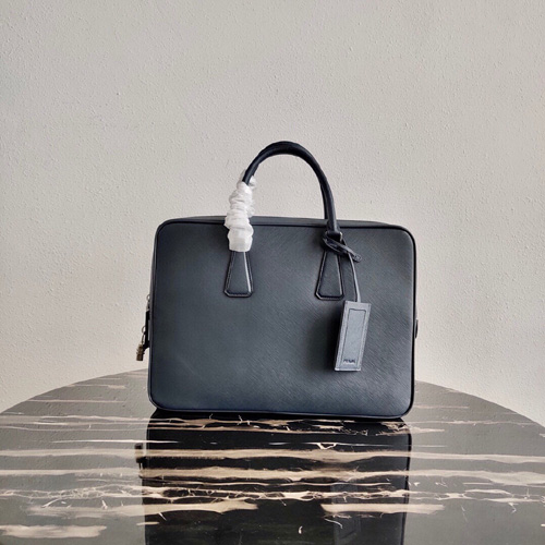 프라다 사피아노 서류가방 2VE004 네이비