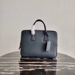 프라다 사피아노 서류가방 2VE004 네이비