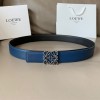로에베 신상  양면용 벨트 LW-6313 네이비 은장