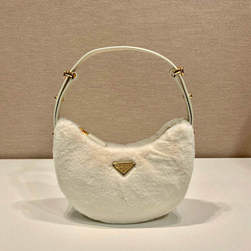 프라다 아르케 양퍼 숄더백 1BC194 화이트