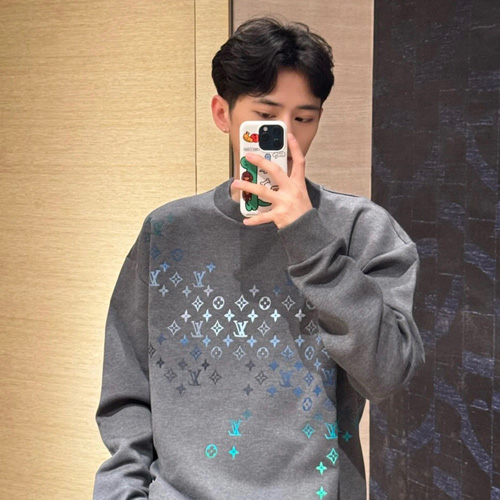 루이비통 남여공용 맨투맨 M10389 그레이