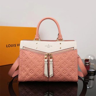 루이비통 지퍼 핸드백 PM M43648 핑크