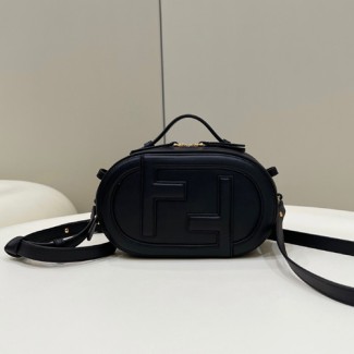 펜디 오’락 미니 카메라 케이스 8BS058 블랙