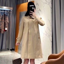 버버리 캠던 헤리티지 카 코트 80019178 베이지