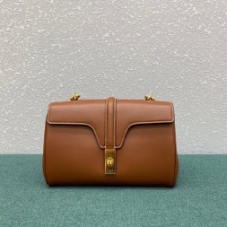 셀린느 TEEN 소프트16 숄더백 196853 카멜