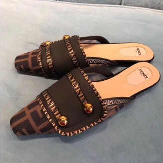 펜디 신상 슬리퍼 FD46049 브라운