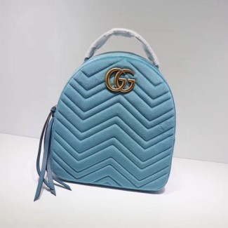 구찌 마몬트 벨벳 백팩 524568 민트