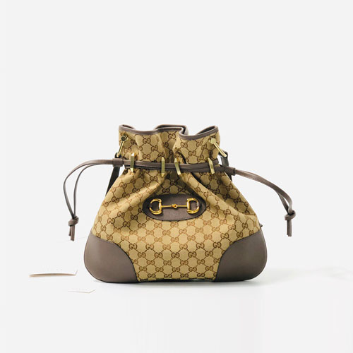 구찌 1955 홀스빗 메신저백 라지 숄더백 602089 브라운