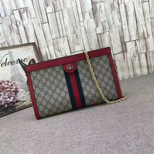 구찌 오피디아 슈프림 숄더백 503876 레드