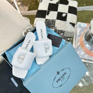 프라다 여성용 샌들 F0875 화이트