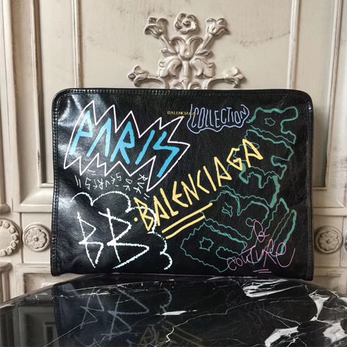 발렌시아가 18S/S 그라피티 클러치백 44309255