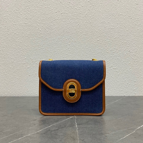 셀린느 설키 체인 백 196942 블루