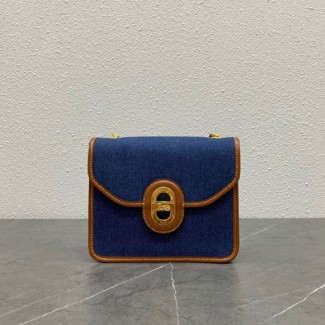 셀린느 설키 체인 백 196942 블루