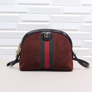 구찌 GG수프림 숄더백 499621 브라운