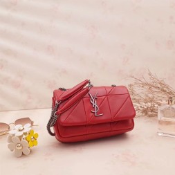 입생로랑 신상 패치워크 스몰 제이미백 515820 레드