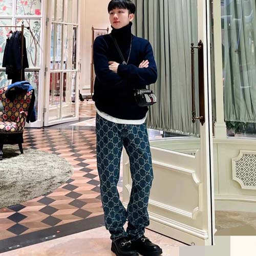 구찌 남여공용 바지 617576