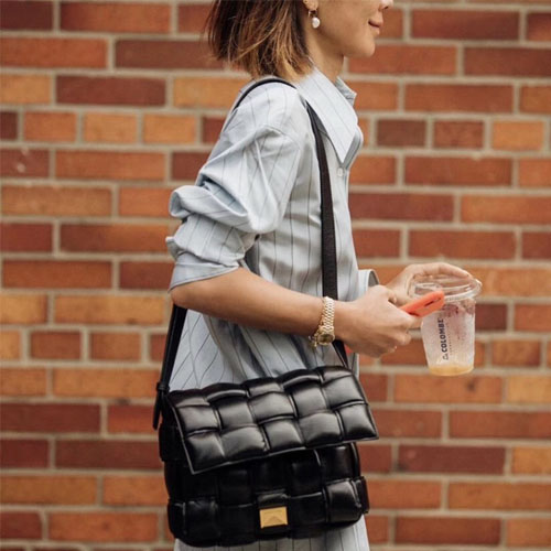 보테가 패딩 카세트 백 591970 블랙