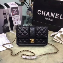 샤넬 신상 체인 크로스백 A33812 블랙