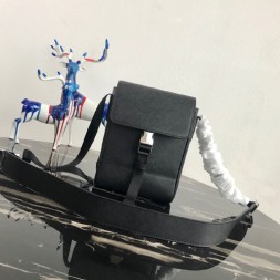 프라다 사피아노 스몰 크로스백 2VD019 블랙