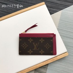 루이비통 지퍼 카드지갑 M67889 버건디