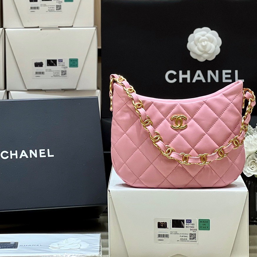 샤넬 22K  호보 핸드백 AS3562