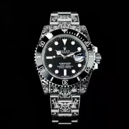롤렉스 남성용 블랙 콤비 R37023 40MM