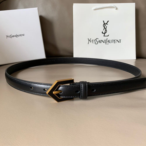 입생로랑 신상 벨트 Ysl9009  블랙  금장