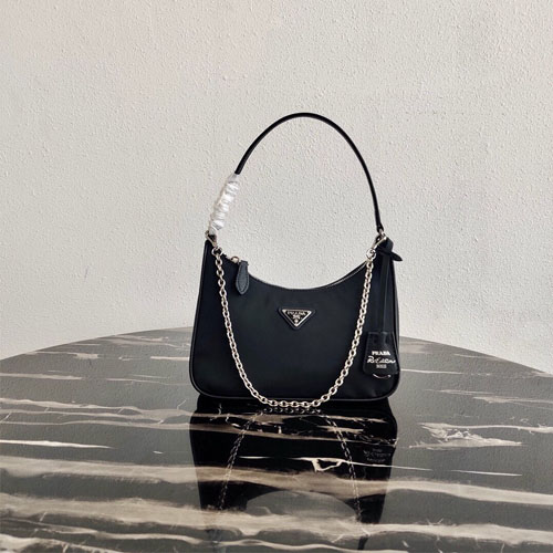 프라다  나일론 호보백  1NE204 블랙