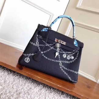 에르메스 17F/W 켈리백 492400 블랙(수입 토고가죽)