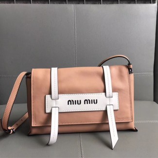 미우미우 그레이스 럭스 숄더백 5BD075 브라운