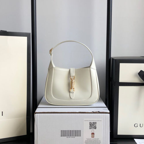 구찌 재키 1961 미니 호보백 637091 화이트